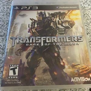 PS3 Transformers Dark of the Moon video game